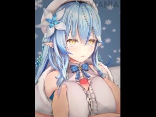 yukihana lamy - tittyfuck; paizuri; 3d sex porno hentai; (by @tyviania) [hololive | virtual youtuber]